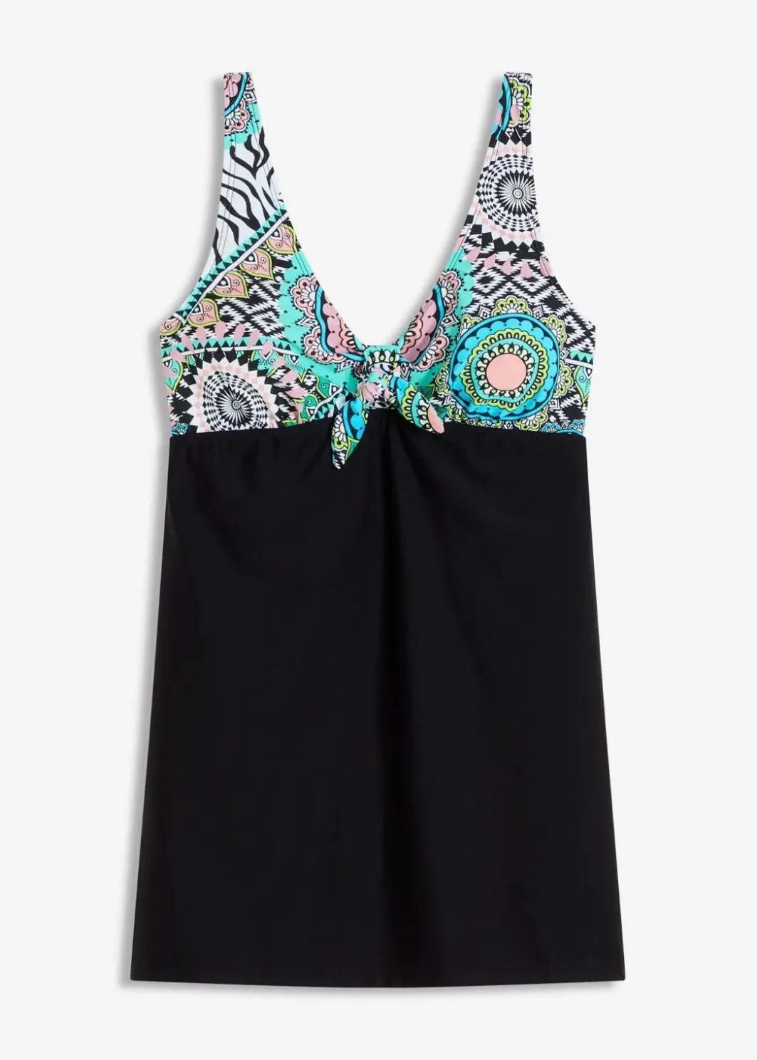 Damen bonprix Nachhaltigere Materialien|Bedeckende Bademode|Badekleid mit Schleifendetail