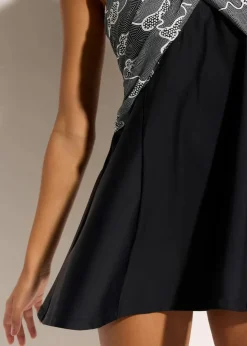 Discount Badekleid mit Wickel-Optik Damen Nachhaltigere Materialien|Badekleider