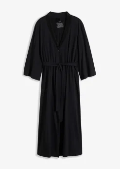 Damen bonprix Bademäntel|Bademantel aus reiner Baumwolle