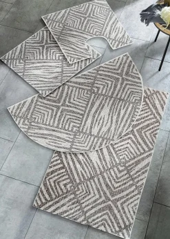 Hot Badematte mit Ethno- Design Badematten