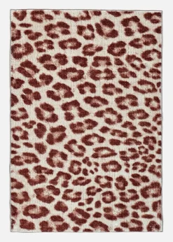 Badematte mit Leoprint Badematten