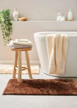 bonprix Badematten|Badematte mit glänzender Oberfläche