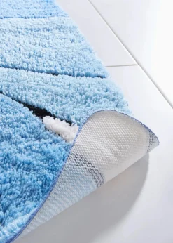 Sale Badematte mit hohem Flor Badematten
