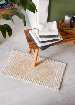 bonprix Badematten|Badematte mit minimalistischem Design