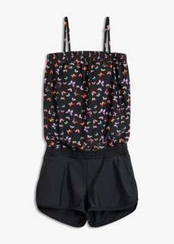 Outlet Badeoverall mit Innenslip Damen Bedeckende Bademode|Badekleider