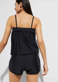 Damen bonprix Bademode·Badeanzüge|Bademode·Bedeckende Bademode|Badeoverall mit Innenslip