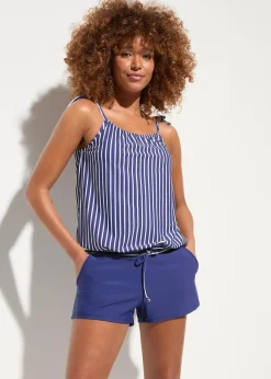 Clearance Badeoverall mit Trägern zum Binden Damen Nachhaltigere Materialien|Badekleider