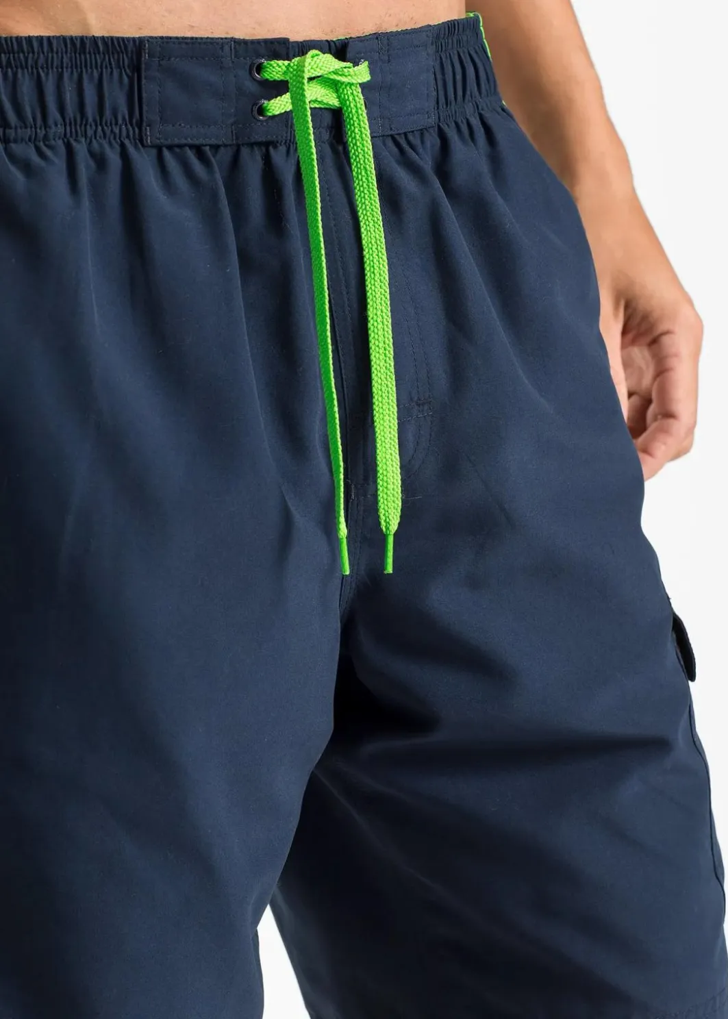 New Badeshorts mit seitlicher Tasche Herren Strandmode|Badehosen