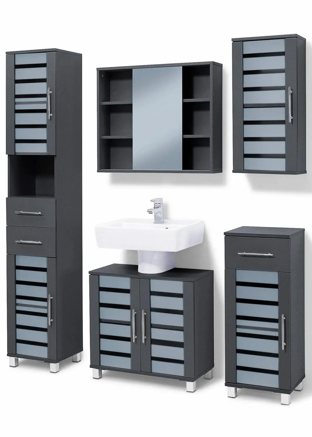 bonprix Badmöbel|Badezimmer Schrank stehend