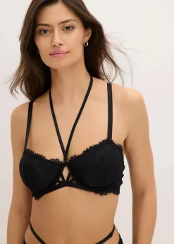 Damen bonprix Große Cups D-H|Dessous|Balconette BH mit Bügel ohne Padding
