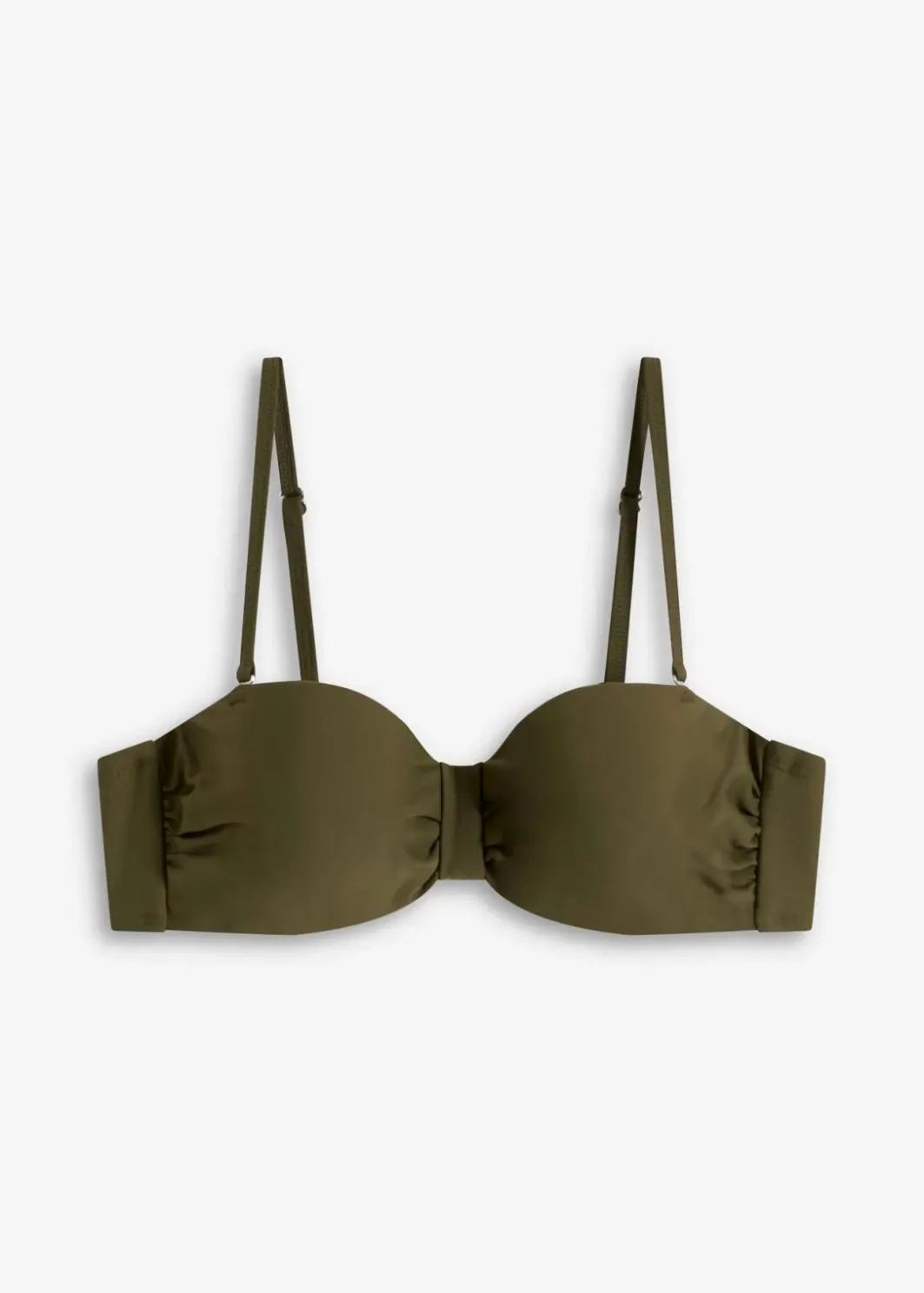 Damen bonprix Große Cups D-F|Nachhaltigere Materialien|Balconette Bikini Oberteil