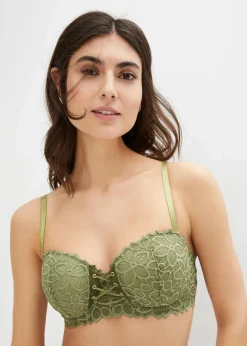 Best Balconette-BH aus feiner Spitze Damen Große Cups D-H|Nachhaltigere Materialien