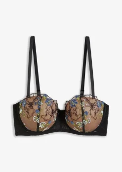 Balconette-BH mit edler Stickerei Damen Wäsche·Dessous|Wäsche·Große Cups D-H