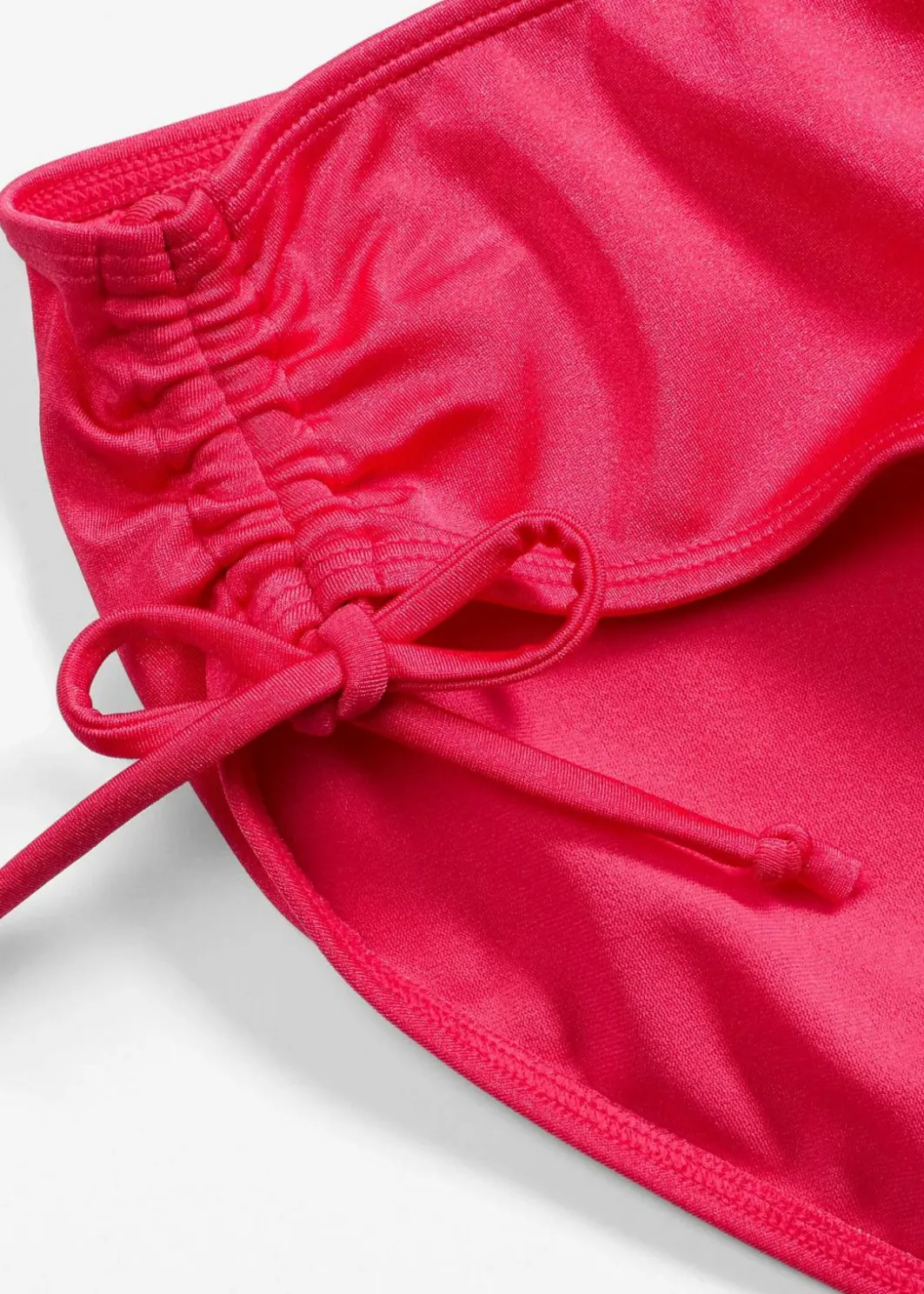 Damen bonprix Große Cups D-F|Nachhaltigere Materialien|Balconette-Bikini aus glänzendem Material (2-tlg.Set)