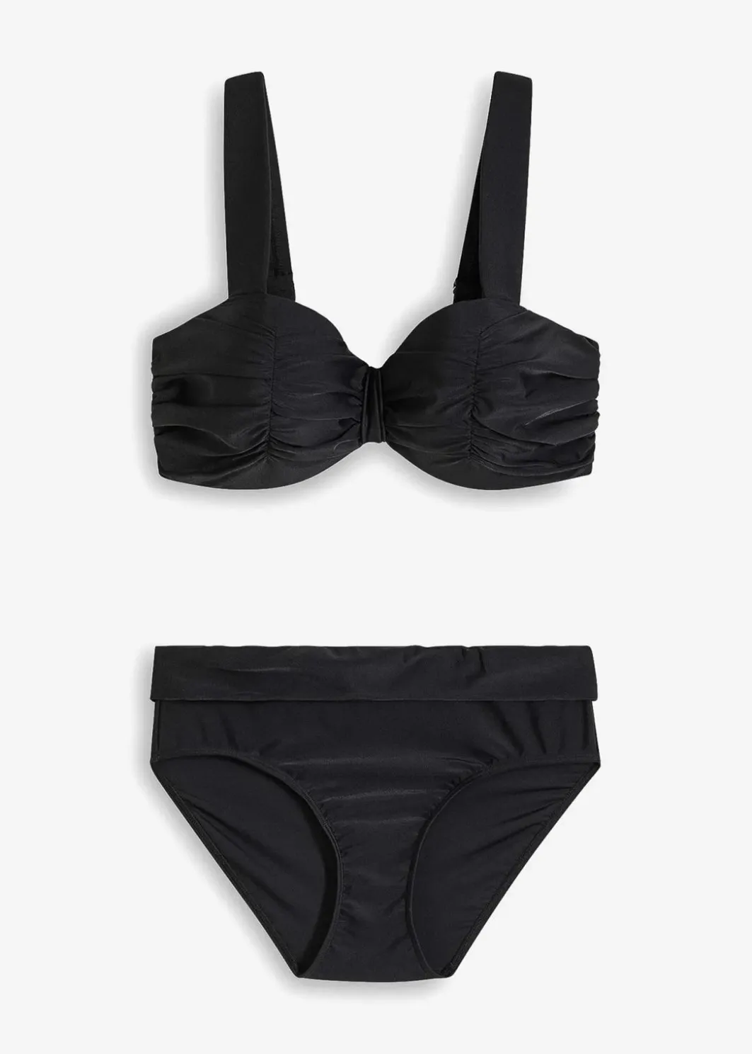 Damen bonprix Nachhaltigere Materialien|Bademode·Bikinis|Balconette-Bikini mit gepolsterten Trägern (2-tlg.Set)