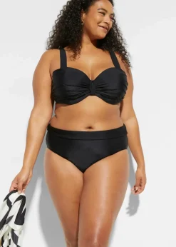 Damen bonprix Nachhaltigere Materialien|Bademode·Bikinis|Balconette-Bikini mit gepolsterten Trägern (2-tlg.Set)