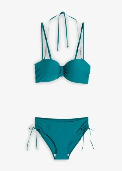 Discount Balconette-Bikini (2-tlg. Set) mit extra Neckholder Träger Damen Nachhaltigere Materialien|Bademode·Bikinis