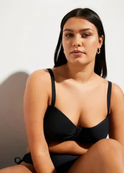 Best Balconette-Bikini (2-tlg. Set) mit extra Neckholder Träger Damen Große Cups D-F|Nachhaltigere Materialien
