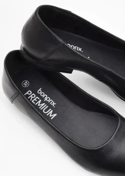 Ballerinas aus Leder Damen Sommerschuhe|Premium