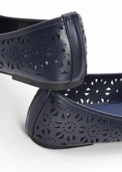 Damen bonprix Sommerschuhe|Schuhe & Accessoires In Spezialgrößen·Schuhe In Übergröße|Ballerinas in bequemer Weite