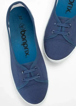 Damen bonprix Sommerschuhe|Ballerinas mit dekorativer Schnürung