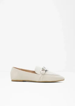 Damen bonprix Sommerschuhe|Ballerinas mit Kette