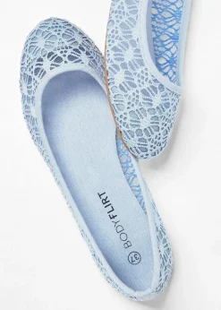 Outlet Ballerinas mit Spitze Damen Schuhe & Accessoires In Spezialgrößen·Schuhe In Übergröße|Sommerschuhe