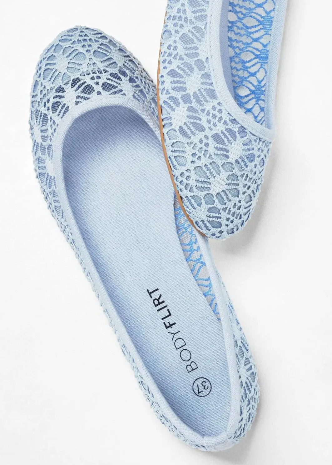 Outlet Ballerinas mit Spitze Damen Schuhe & Accessoires In Spezialgrößen·Schuhe In Übergröße|Sommerschuhe