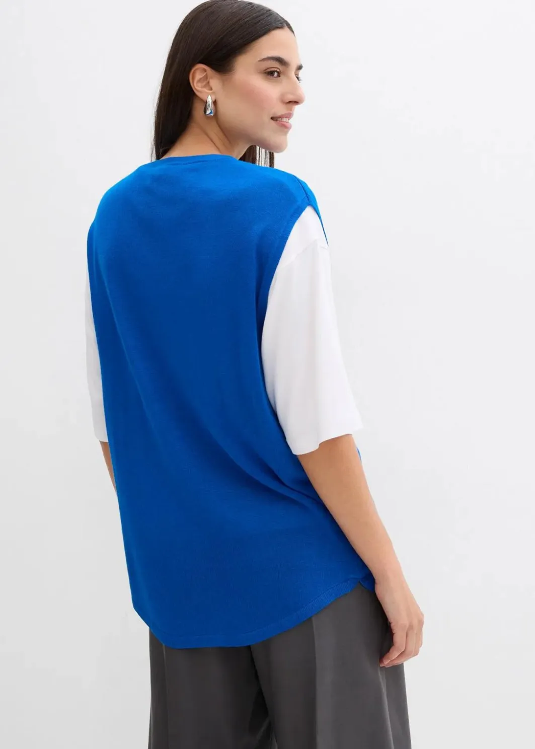 Damen bonprix Bekleidung·Umstandsmode|Strickmode|Ballonförmiges Stricktop aus feiner Viskose