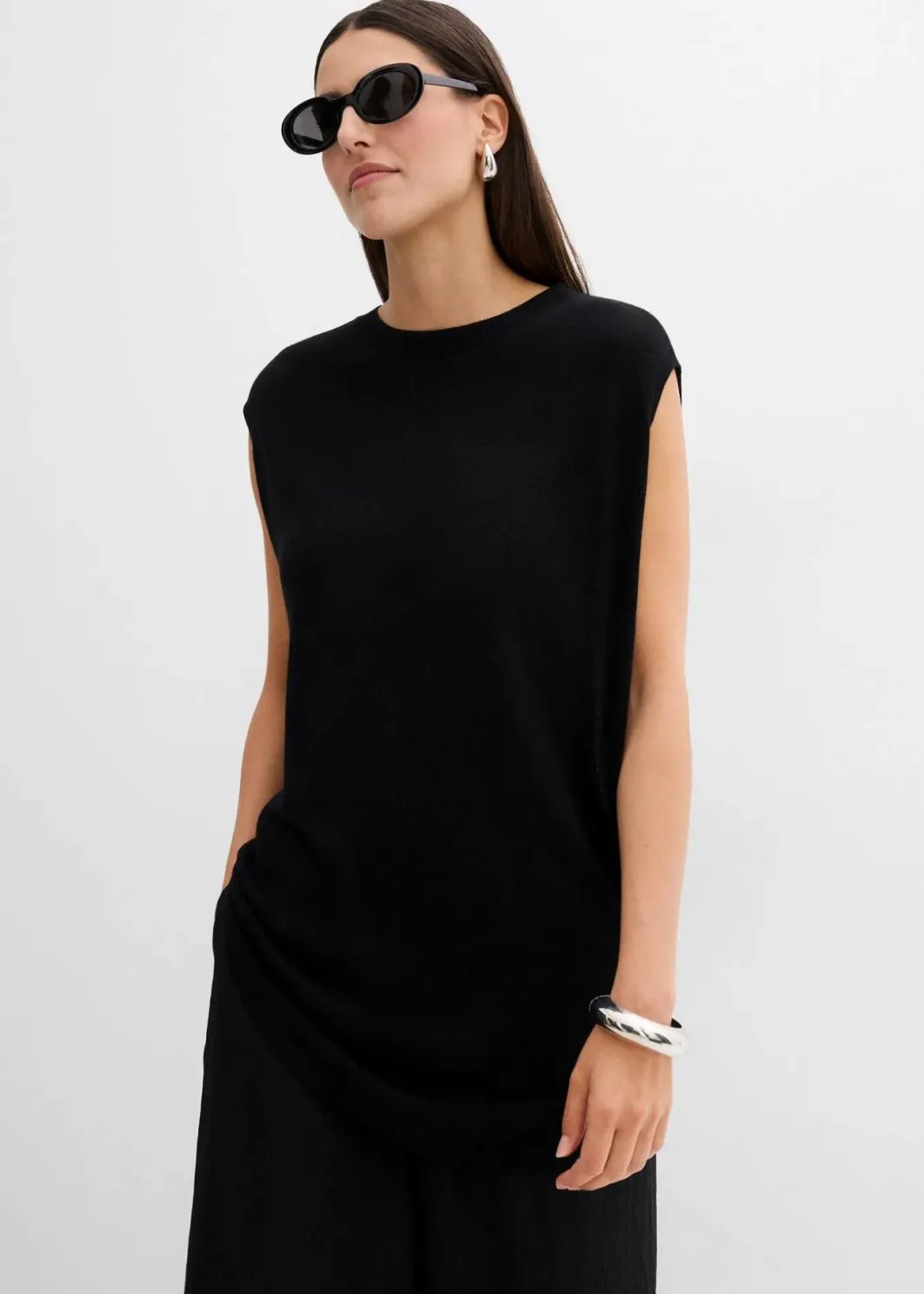 Damen bonprix Bekleidung·Umstandsmode|Strickmode|Ballonförmiges Stricktop aus feiner Viskose