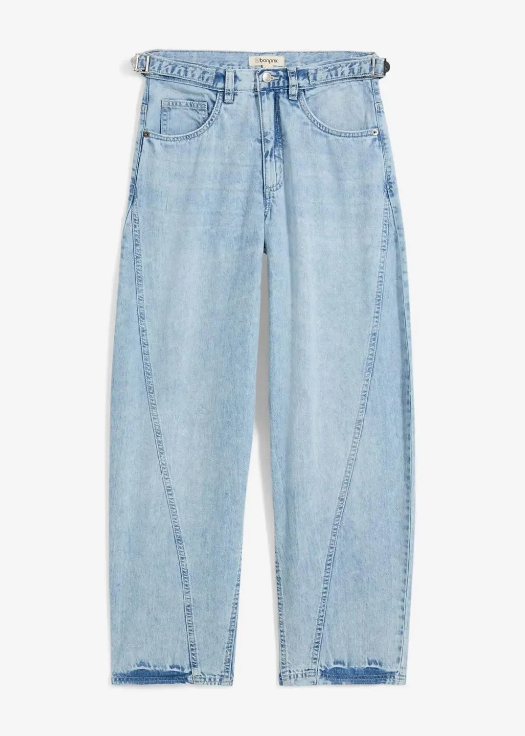 Clearance Balloon-Jeans, Mid Waist Damen Jeans|Kurzgrößen