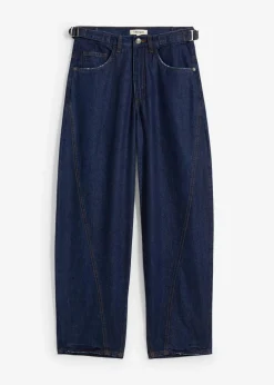Sale Balloon-Jeans, Mid Waist Damen Jeans|Kurzgrößen