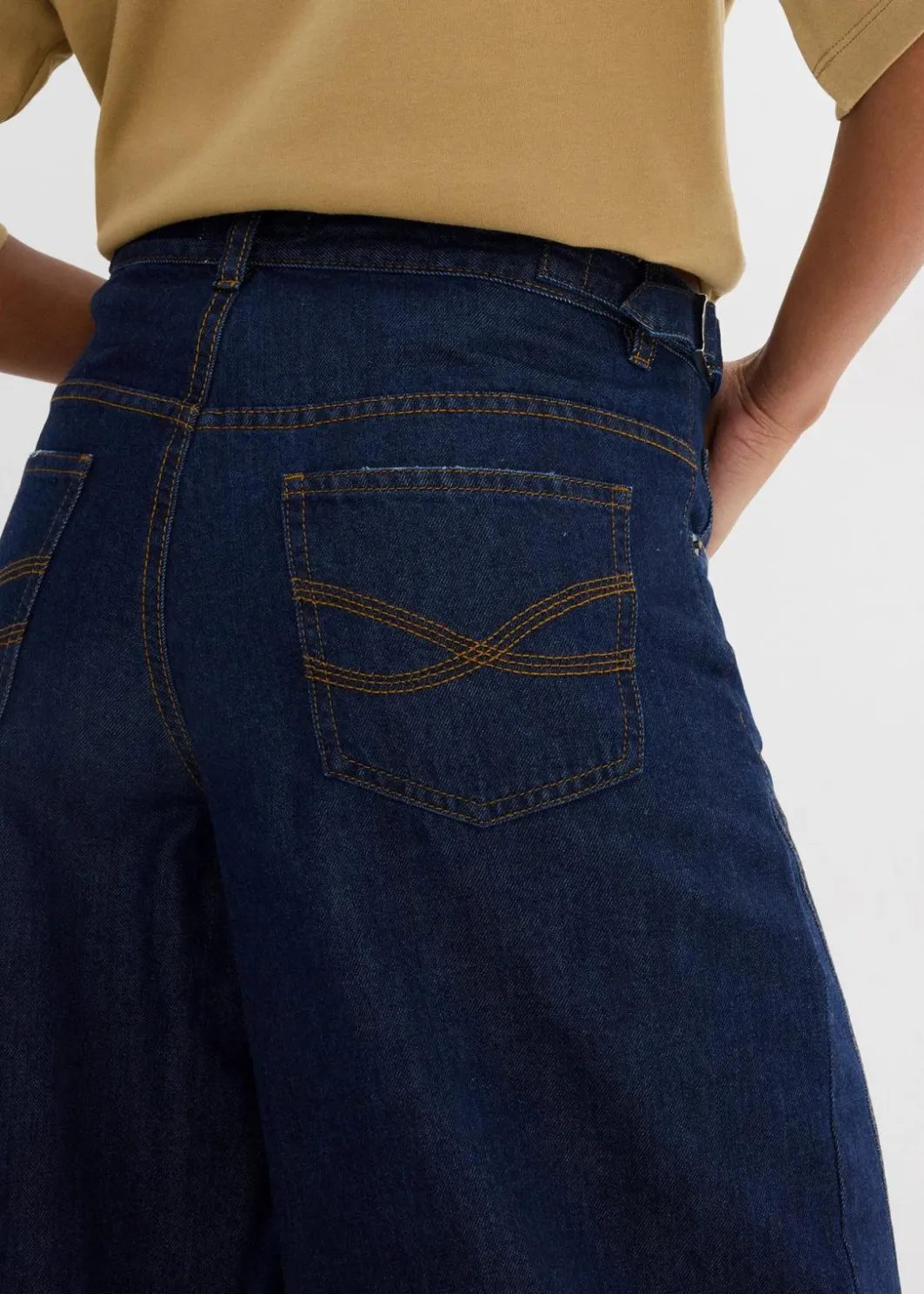 Sale Balloon-Jeans, Mid Waist Damen Jeans|Kurzgrößen