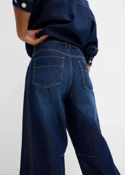 Balloon-Jeans Mid Waist, Super Soft Damen Jeans|Bekleidung·Shirts & Tops