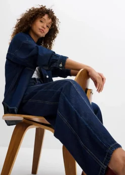 Balloon-Jeans Mid Waist, Super Soft Damen Jeans|Bekleidung·Shirts & Tops