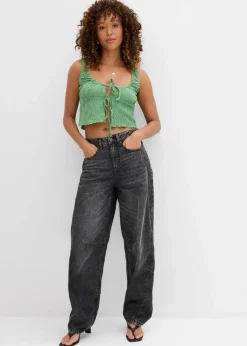 Clearance Balloon-Jeans Mid Waist, Super Soft Damen Bekleidung·Shirts & Tops|Jeans