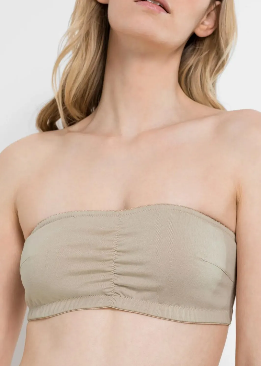 Sale Bandeau BH (Cup A und B) mit Bio-Baumwolle (2er Pack) Damen Wäsche·Basics|Wäsche·Baumwollunterwäsche