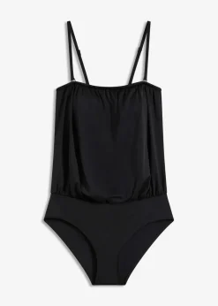 Clearance Bandeau-Badeanzug mit abnehmbaren Trägern Damen Nachhaltigere Materialien|Badeanzüge