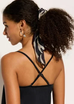 Clearance Bandeau-Badeanzug mit abnehmbaren Trägern Damen Nachhaltigere Materialien|Badeanzüge