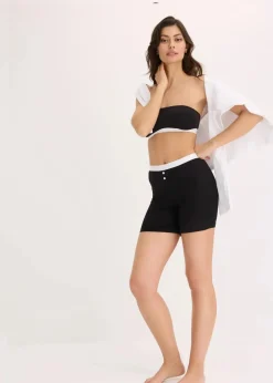 Damen bonprix Nachhaltigere Materialien|Bhs|Bandeau-BH mit Bio-Baumwolle (2er Pack)
