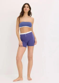Damen bonprix Wäsche·Baumwollunterwäsche|Nachhaltigere Materialien|Bandeau-BH mit Bio-Baumwolle (2er Pack)