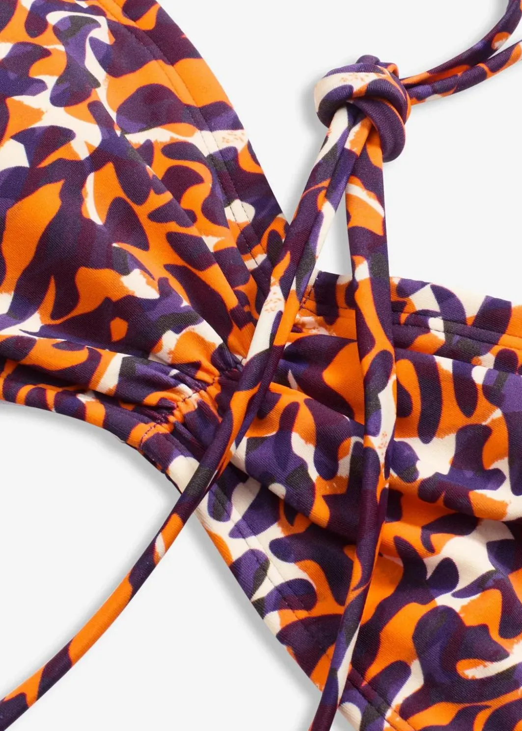 Outlet Bandeau-Bikinioberteil mit abnehmbaren Trägern Damen Nachhaltigere Materialien|Bademode·Bikinis