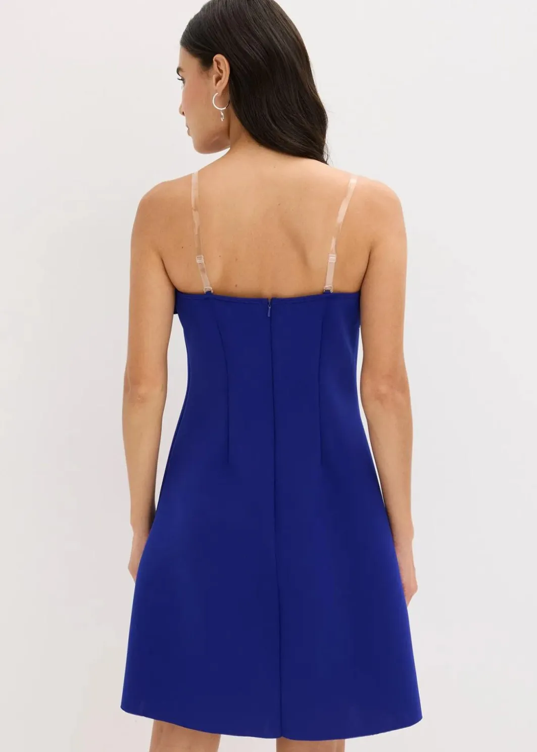 Best Bandeau-Kleid aus fester Scuba-Qualität Damen Festliche Mode|Kleider
