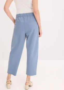 Barell-Hose mit Bundfalten Damen Bekleidung·Kleider|Hosen