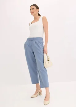 Barell-Hose mit Bundfalten Damen Bekleidung·Kleider|Hosen