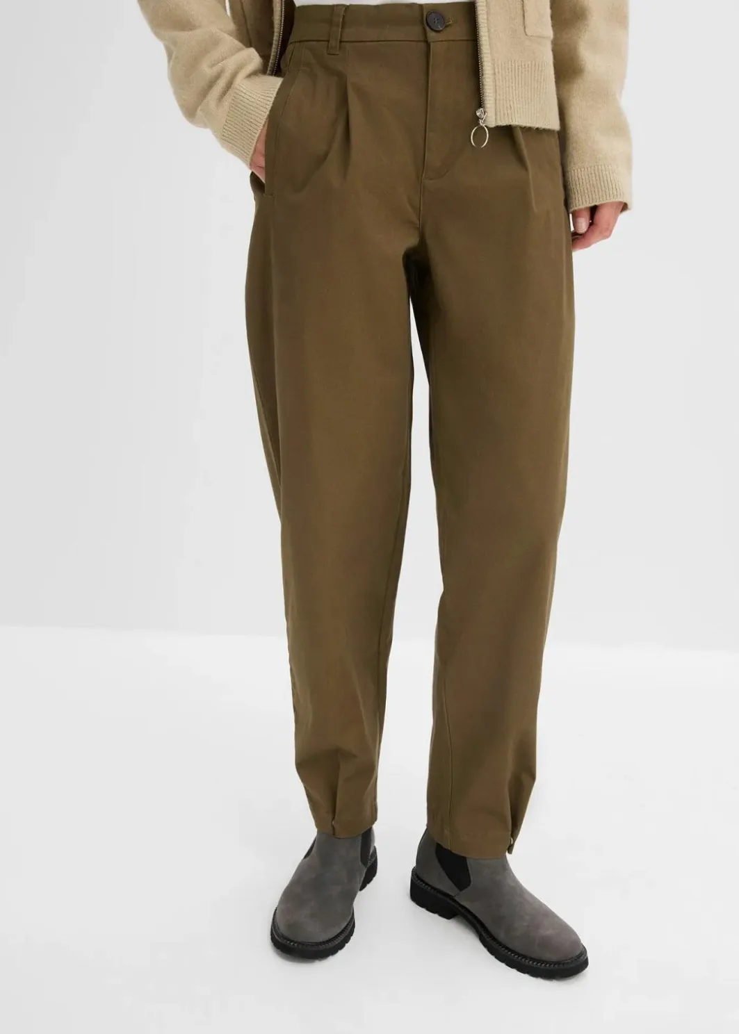 Damen bonprix Hosen|Barrel-Hose