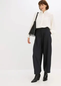 Sale Barrel-Hose aus Viskose-Mix Damen Bekleidung·Kleider|Hosen