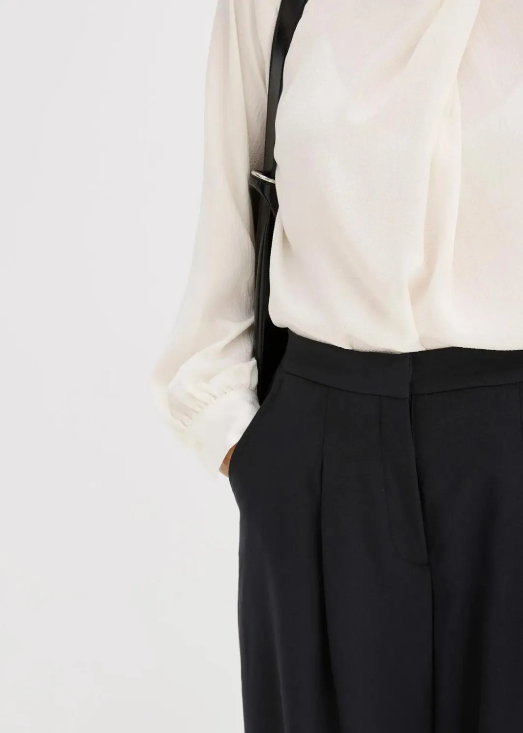 Sale Barrel-Hose aus Viskose-Mix Damen Bekleidung·Kleider|Hosen