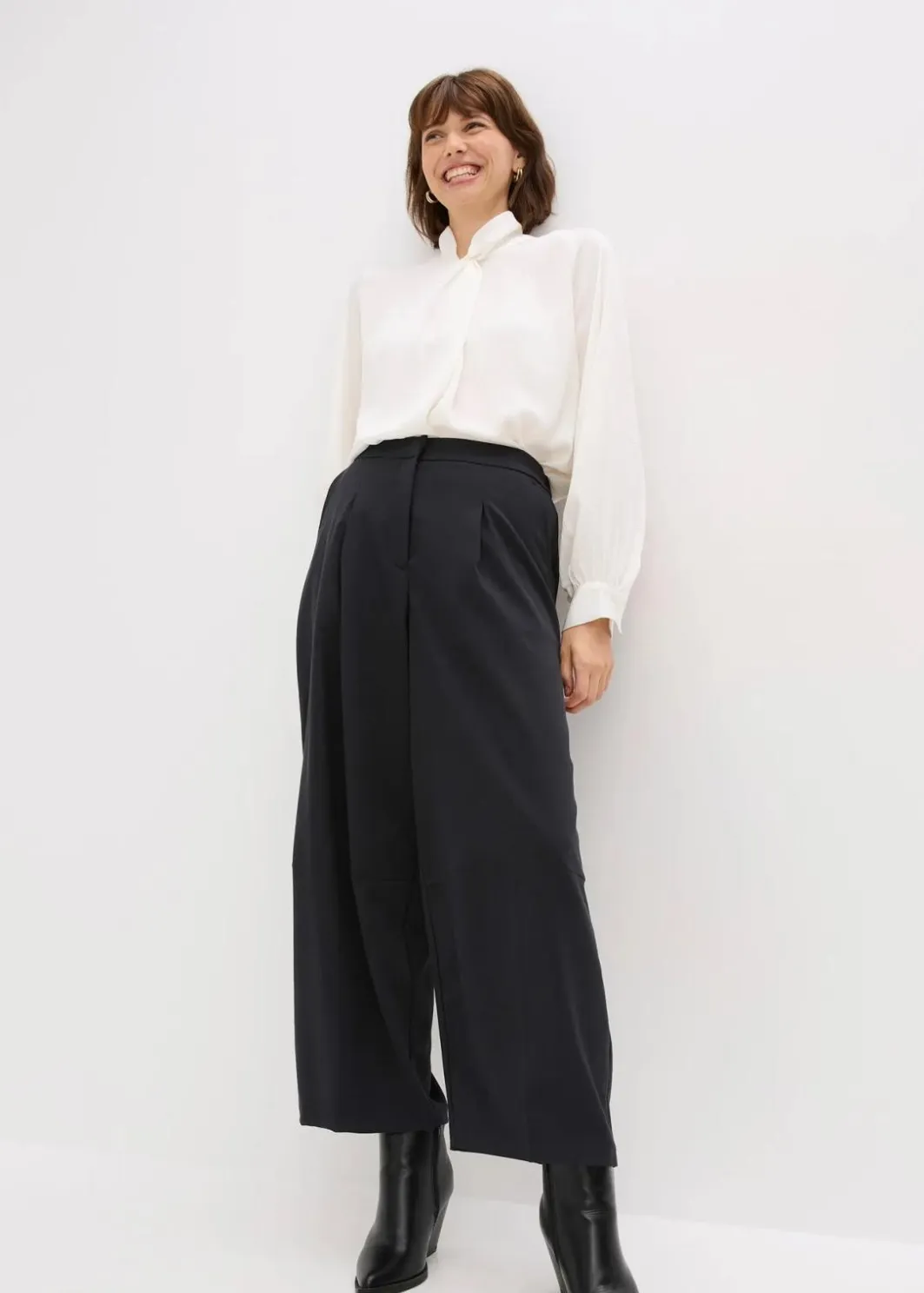 Sale Barrel-Hose aus Viskose-Mix Damen Bekleidung·Kleider|Hosen