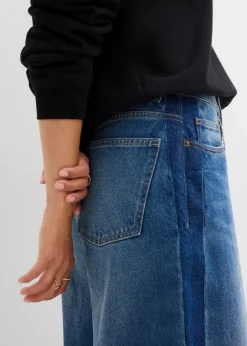 Hot Barrel-Jeans High Waist, cropped Damen Bekleidung·Shirts & Tops|Jeans